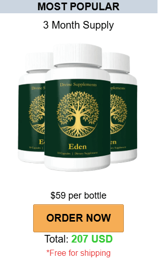 Eden Supplement price 3 bottle